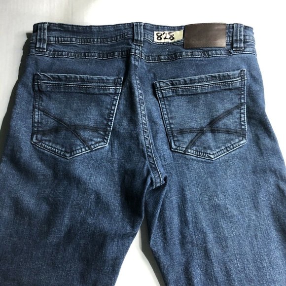 Mens TK Axel Blue Denim Jean Straight Leg Medium Wash Size 34 x 32 - Picture 6 of 7